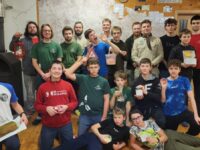 Vánoční schůzka skautů z 31. oddílu