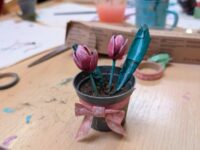 NáRuČ: Holky z 37. oddílu si vyrobily jarní dekorace